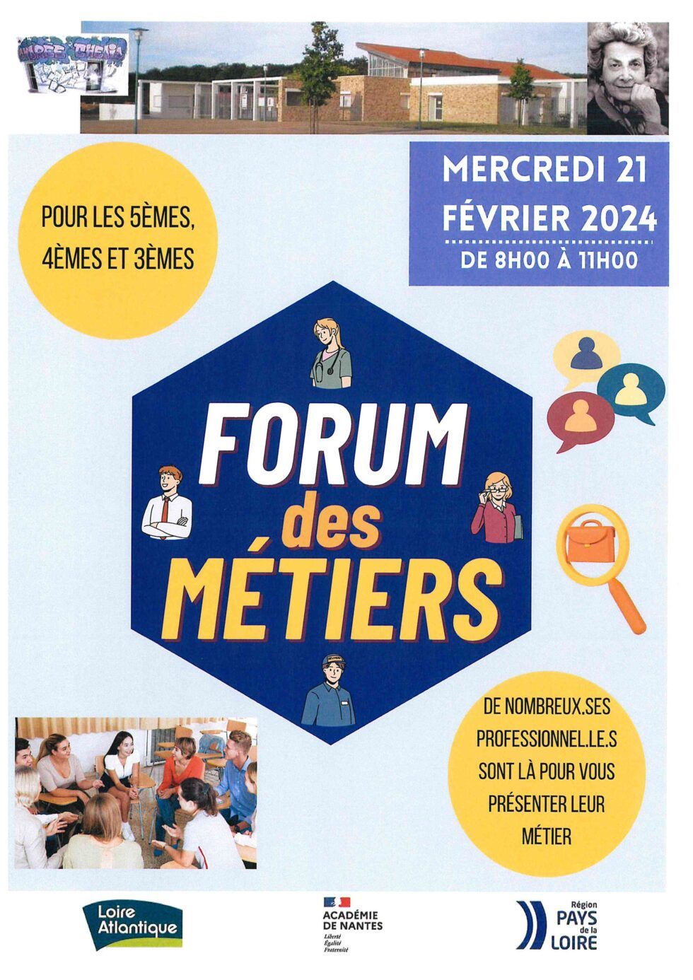 Forum Des M Tiers Coll Ge Andree Chedid