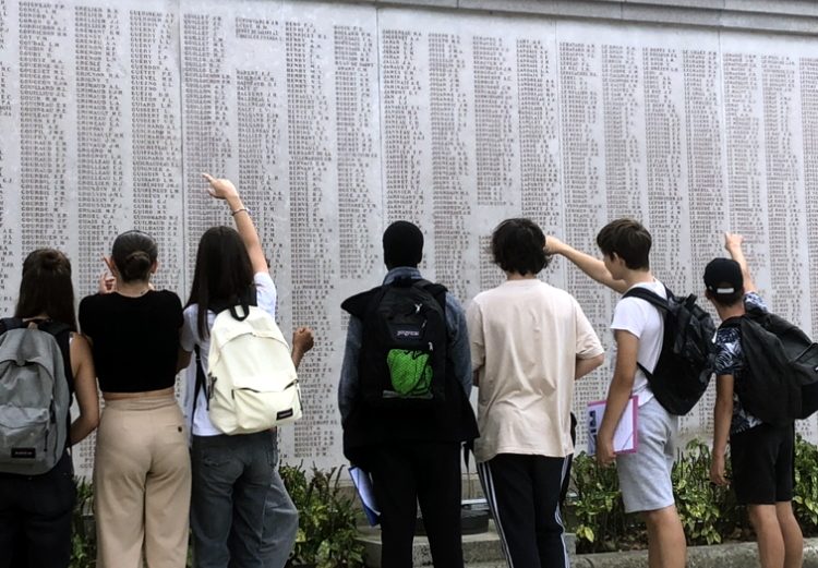 Sortie pédagogique sur la Première Guerre mondiale à Nantes avec les 3D et les 3A