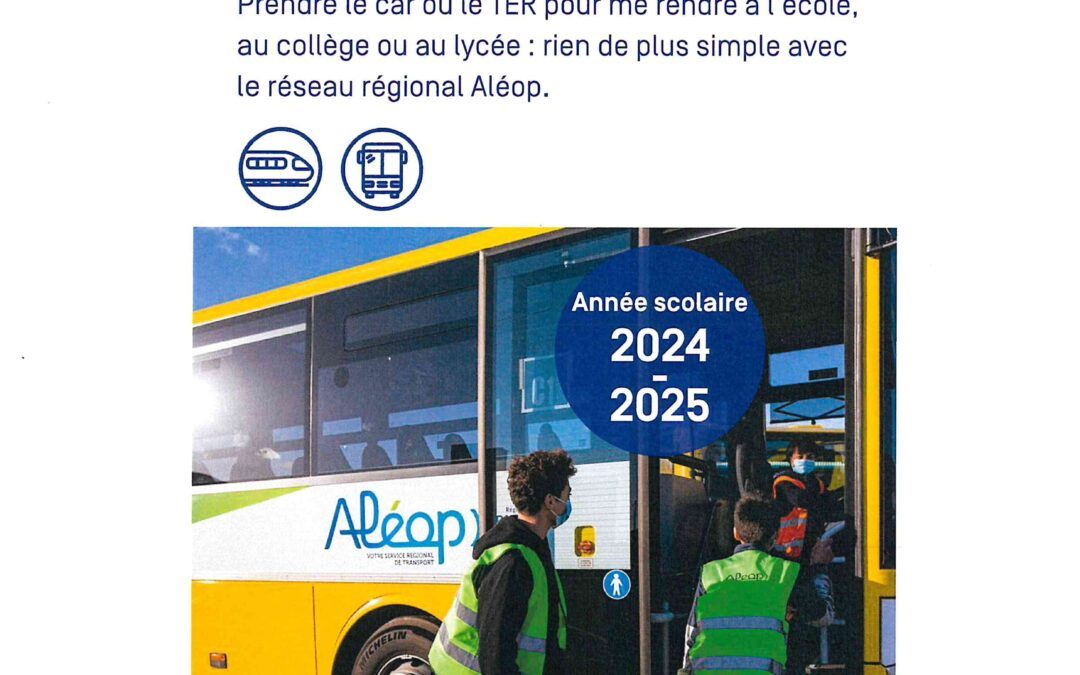 Transport scolaire 2024-2025